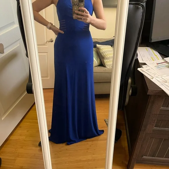 Maxi Dresses Macy's Prom Dresses Royal Blue Macy's Dresses Macys Prom  Dress Light Blue Poshmark